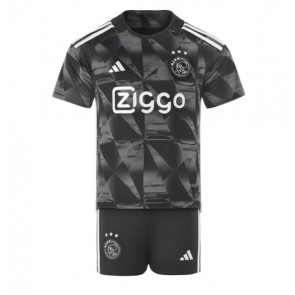 Ajax Dětské Alternativní dres komplet 2023-24 Krátký Rukáv (+ trenýrky)